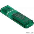 Smartbuy USB Drive 16Gb Glossy series Green SB16GBGS-G  [Гарантия: 2 года]