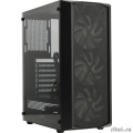 Powercase CMRMX-L3 Корпус Rhombus X3 Mesh LED, Tempered Glass, 3x 120mm 5-color fan, чёрный, ATX  (CMRMX-L3)  [Гарантия: 1 год]