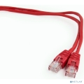 Cablexpert PP12-0.25M/R Патч-корд UTP кат.5e, 0.25м, литой, многожильный (красный)  [Гарантия: 1 год]