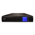 PowerCom Sentinel SNT-1000  {Online, 1000VA / 1000W, Rack/Tower, IEC, LCD, RS-232/USB, SNMPslot} (1456275)  [: 2 ]