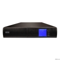 PowerCom Sentinel SNT-1500  {Online, 1500VA / 1500W, Rack/Tower, IEC, LCD, RS-232/USB, SNMPslot} (1456323)  [: 2 ]