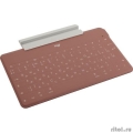 920-010122 Logitech Клавиатура Keys-To-Go механическая розовый USB беспроводная BT Multimedia for gamer  [Гарантия: 3 года]