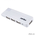 Perfeo USB-HUB 4 Port, (PF-VI-H021 White) белый [PF_5053]  [Гарантия: 1 год]