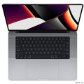 Apple MacBook Pro 16 2021 [MK183RU/A] Space Grey 16.2" Liquid Retina XDR {(3456x2234) M1 Pro chip with 10-core CPU and 16-core GPU/16GB/512GB SSD} (2021) (РФ)  [Гарантия: 1 год]