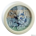Perfeo Quartz часы-будильник "PF-TC-013", круглые диам. 10,5 см, штурвал  [Гарантия: 1 год]