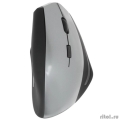 Беспроводная мышь Sven RX-580SW вертикальная серая  (бесш. кл., 5+1кл. 800-1600DPI, Soft Touch, кор)  [Гарантия: 1 год]