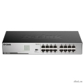 D-Link DGS-1016D/J1A ������������� ���������� � 16 ������� 10/100/1000Base-T  [��������: 1 ���]