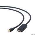 Bion Кабель DisplayPort mini-HDMI, 20M/19M, экран, 1,8м, черный [BXP-CC-mDP-HDMI-018]  [Гарантия: 1 год]