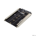 ORIENT C295S, ���������� NGFF (M.2) B-key SSD - SATA 2.5", ��� 2230/2242/2260/2280, ��� ����������� SSD M.2 SATA � ����� HDD 2.5" (30916)  [��������: 1 ���]