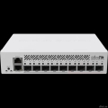 MikroTik CRS310-1G-5S-4S+IN ���������� �����������, 1RJ45 1Gbit, 5*SFP 1Gbit, 4*SFP 10Gbit, POE in, indoor case, RouterOS L5  [��������: 1 ���]