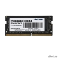 Память SO-DIMM DDR4 4Gb PC21300 2666MHz CL19 PATRIOT 1.2V (PSD44G266681S)  [Гарантия: 3 года]
