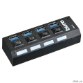 Buro BU-HUB4-U3.0-L ������������ USB 3.0 4����. ������ (389737)  [��������: 1 ���]