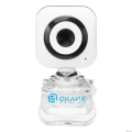 Web-камера Oklick OK-C8812 белый 0.3Mpix (640x480) USB2.0 с микрофоном [1455922]  [Гарантия: 1 год]