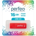 Perfeo USB Drive 16GB C04 Red PF-C04R016  [Гарантия: 2 года]