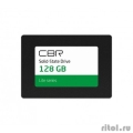 CBR SSD-128GB-2.5-LT22, Внутренний SSD-накопитель, серия "Lite", 128 GB, 2.5", SATA III 6 Gbit/s, SM2259XT, 3D TLC NAND, R/W speed up to 550/520 MB/s, TBW (TB) 64  [Гарантия: 3 года]