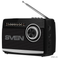 Радиоприемник портативный Sven SRP-535 черный USB SD/microSD  [Гарантия: 1 год]