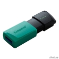 Kingston USB Drive 256Gb DataTraveler Exodia M &lt;DTXM/256GB>, USB 3.2"  черный/зеленый  [Гарантия: 1 год]