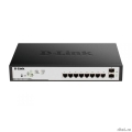 D-Link DGS-1100-10MPPV2/A3A ������������� L2 ���������� � 8 ������� 10/100/1000Base-T � 2 ������� 1000Base-X SFP (����� 1-8 PoE 802.3af/at, ����� 7-8 PoE 802.3bt, PoE-������ 242 ��)  [��������: 1 ���]