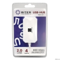 5bites HB24-207WH Концентратор 4*USB2.0 / USB 60CM / WHITE  [Гарантия: 6 месяцев]
