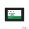CBR SSD-240GB-2.5-LT22, ���������� SSD-����������, ����� "Lite", 240 GB, 2.5", SATA III 6 Gbit/s, SM2259XT, 3D TLC NAND, R/W speed up to 550/520 MB/s, TBW (TB) 120  [��������: 3 ����]