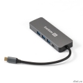 Exegate EX293984RUS ���-������� ExeGate DUB-31C/PD/H (������-������� USB Type-C --> 3xUSB3.0 + PD 60W + HDMI 4K@30Hz, Plug&Play, �����)  [��������: 1 ���]