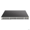 D-Link DGS-1210-52MP/F4A PROJ  L2   48  10/100/1000Base-T  4 - 100/1000Base-T/SFP (48  PoE 802.3af/at, PoE- 370 )  [: 1 ]