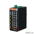 DAHUA DH-IS4420-16GT-240 20-�������� ���������� ����������� ���������� � PoE, ������������ ����������, 16xRJ45 1Gb, 4xSFP 1Gb, �������� 240��, ���������� 56 ����/�, MAC-������� 8�  [��������: 3 ����]